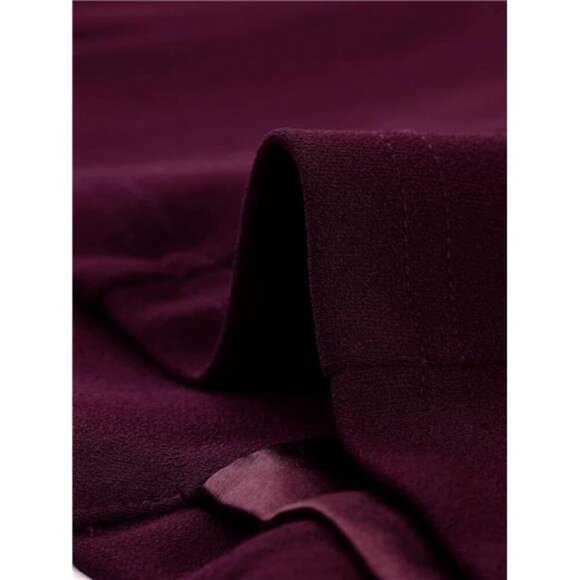 Women's Blazer Stretch Jacket Suit Plum - Picture 5 of 5